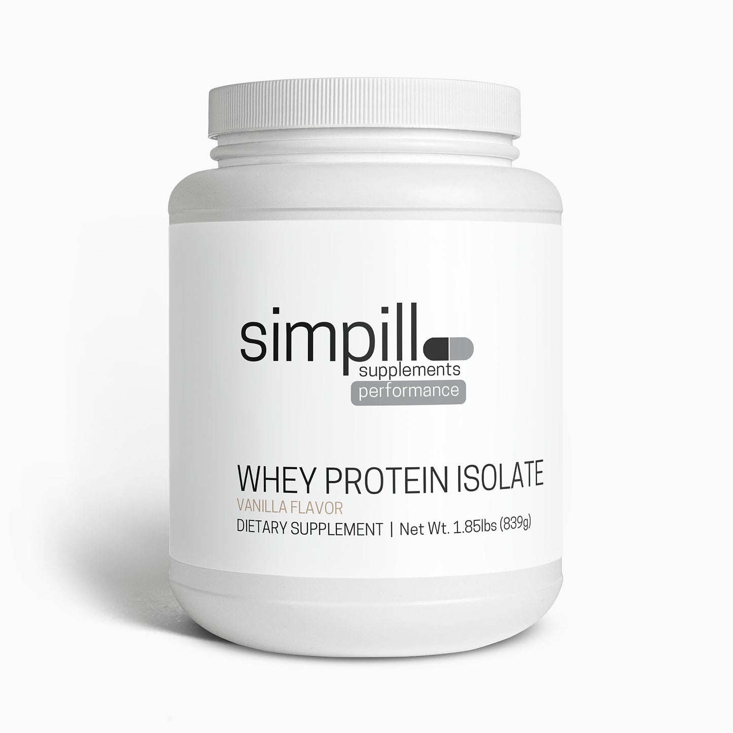 Advanced 100% Whey Protein Isolate (Vanilla)